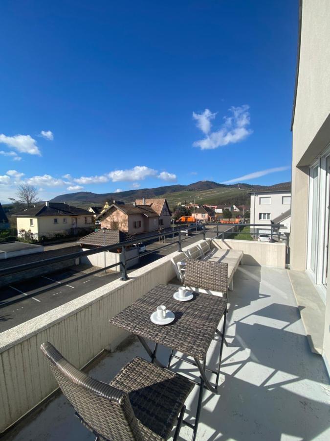 A2 Pas De Colmar Terrasse,Parking Appartement Wintzenheim Buitenkant foto
