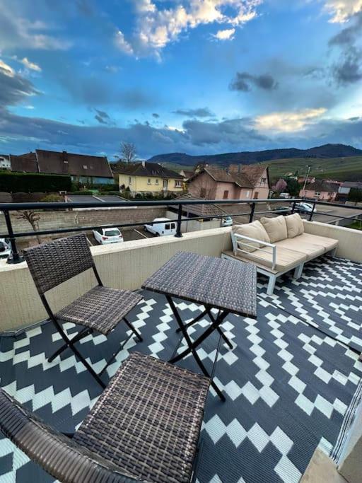 A2 Pas De Colmar Terrasse,Parking Appartement Wintzenheim Buitenkant foto